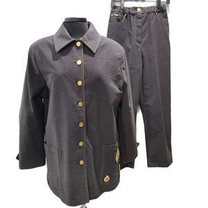 St. John Sport by Marie Gray Pants Suit Set SJ54